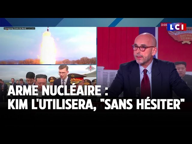 ⁣Arme nucléaire : Kim l'utilisera, "sans hésiter" !