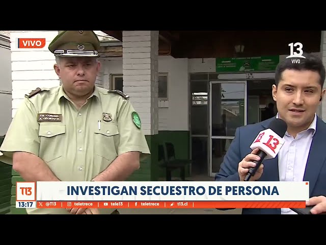 ⁣Investigan secuestro de persona en San Bernardo