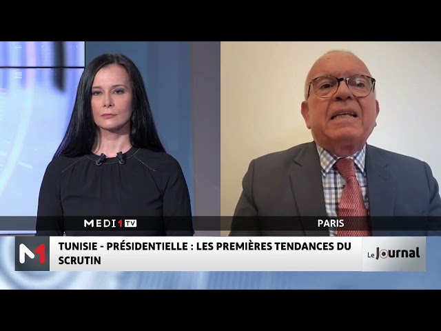 ⁣Présidentielle en Tunisie : Les premières tendances du scrutin