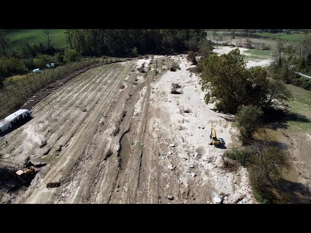 ⁣Farms in Henderson County hit hard by Helene storm | USA TODAY