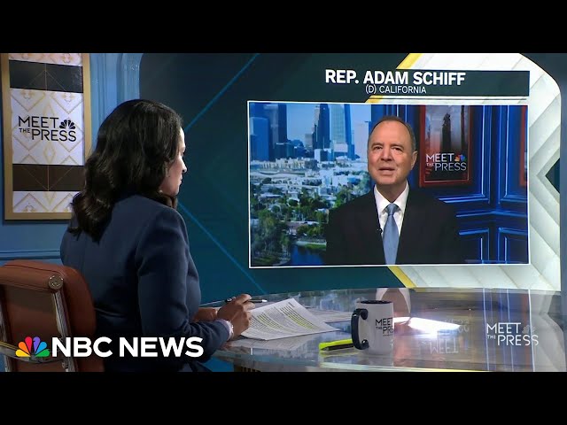 ⁣Kamala Harris can still win in ‘scary close’ race against Donald Trump, Rep. Adam Schiff says