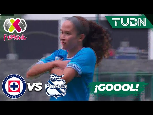 ¡Doblete de Fuentes y homenaje a Mbappé! | Cruz Azul 3-0 Puebla | Liga Mx Femenil AP2024-J14 | TUDN