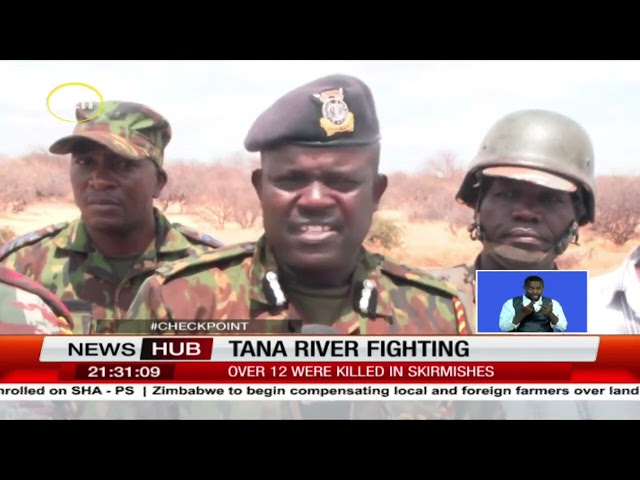 ⁣A section of Tana River county leaders condemn the killing of 12 people in skirmishes over water