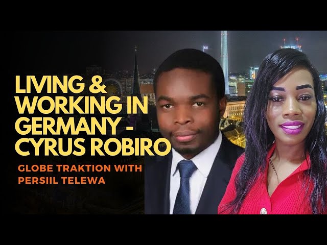 ⁣From Kenya to Germany: The Reality About Life Abroad! | Cyrus Robiro on Globe Traktion with Persil