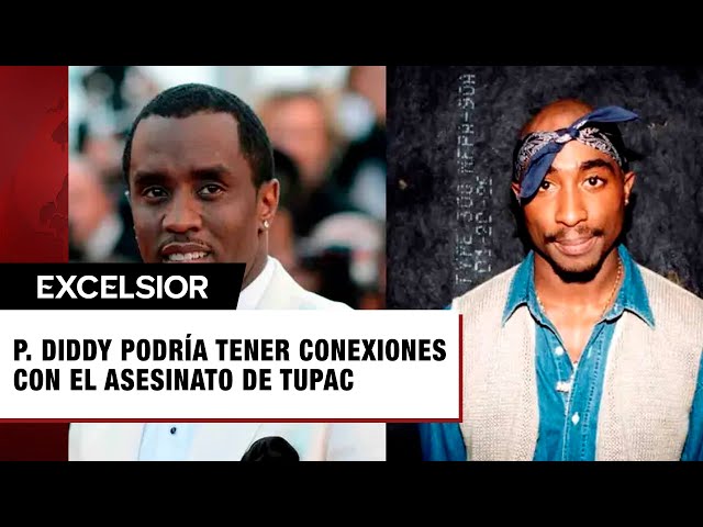 ⁣Aseguran que P. Diddy está relacionado con el asesinato de Tupac ocurrido en 1996