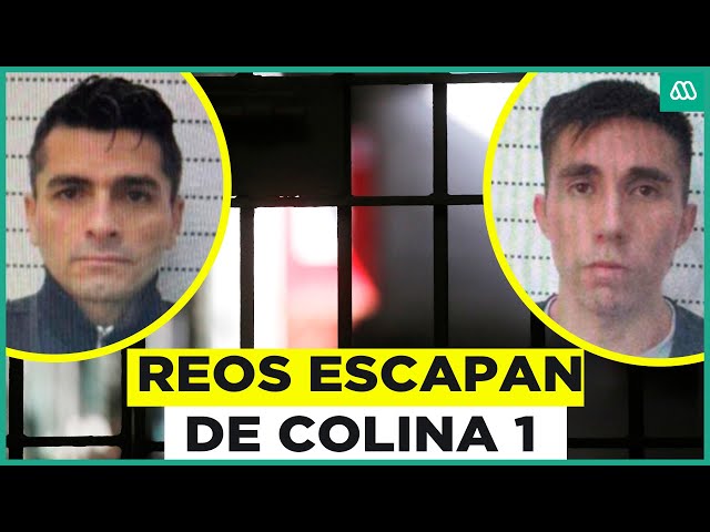 ⁣Estos son los reos fugados desde Colina 1: Tenían beneficios por buena conducta