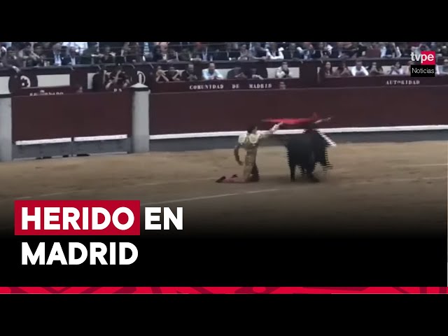 ⁣El torero peruano Andrés Roca Rey sufre lesiones graves durante la Feria de Otoño en Madrid