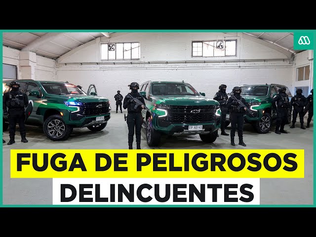 ⁣Fuga en cárcel Colina 1: Reos fugados son peligrosos delincuentes