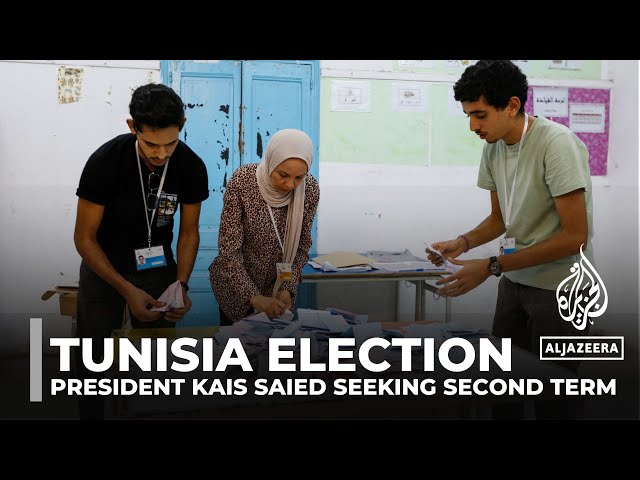 ⁣Tunisia election: President Kais Saied seeking second term