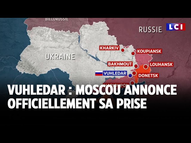 ⁣Vuhledar : Moscou annonce officiellement sa prise