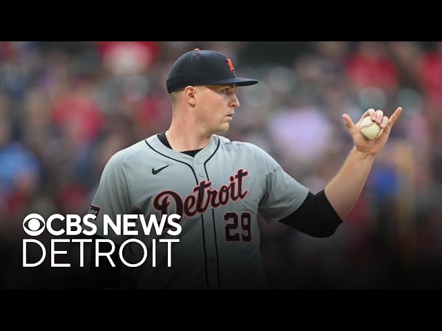 ⁣Tarik Skubal takes the mound for Detroit Tigers in ALDS Game 2