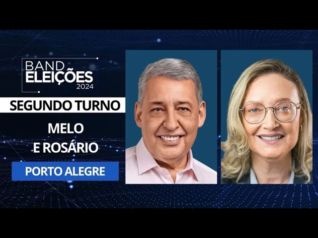 ⁣Sebastião Melo (MDB) e Maria do Rosário (PT) estão no 2° turno em Porto Alegre | Eleições 2024