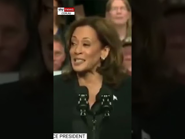 ⁣Kamala Harris did not ‘handle’ her teleprompter malfunction well