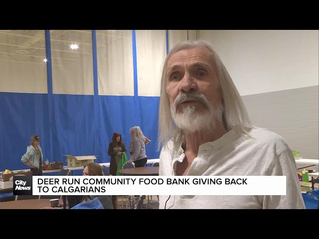 ⁣Deer Run Community Food Bank is giving back to Calgarians