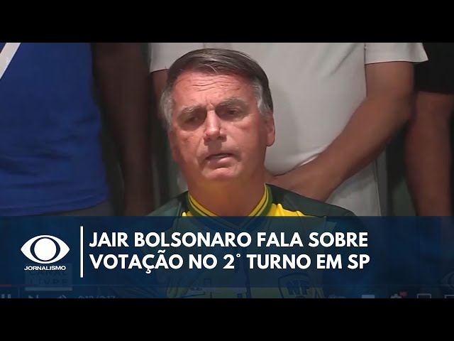 ⁣Ex-presidente Jair Bolsonaro fala sobre votação no segundo turno em SP | Canal Livre