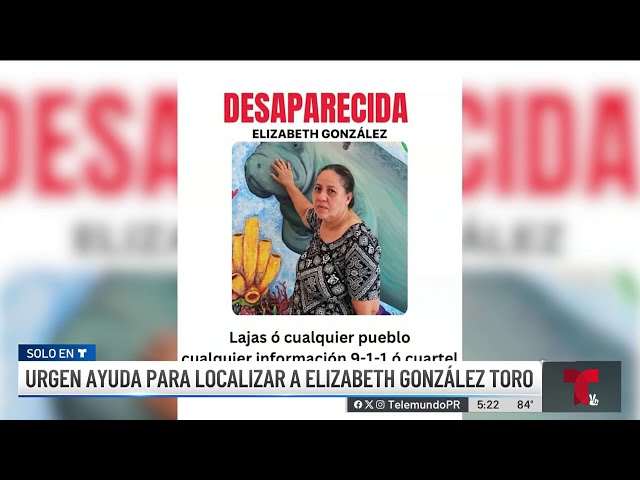 ⁣Familiares de mujer desaparecida esperanzados de encontrarla con bien