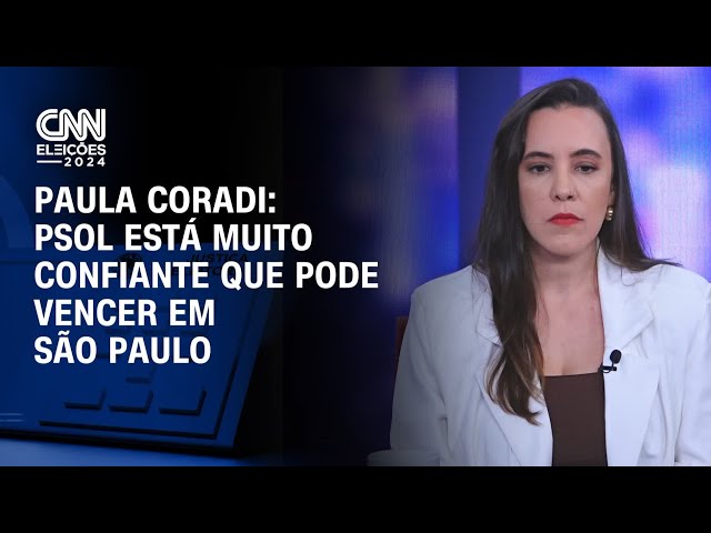 ⁣Paula Coradi: PSOL está muito confiante que pode vencer em São Paulo | O Grande Debate