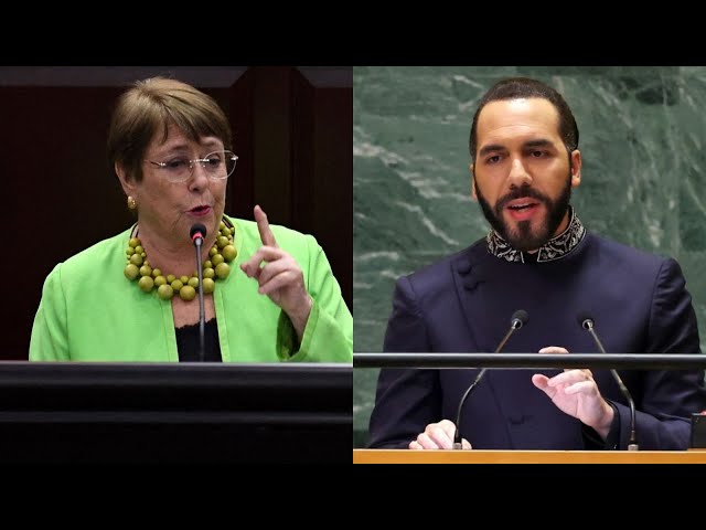 ⁣Bachelet vs Bukele: Una polémica por seguridad y DD.HH.