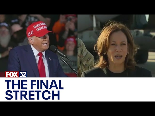 ⁣Trump, Kamala look to win over remaining undecided voters