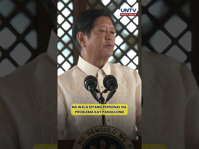 ⁣FPRRD, nilinaw na walang personal na problema kay PBBM