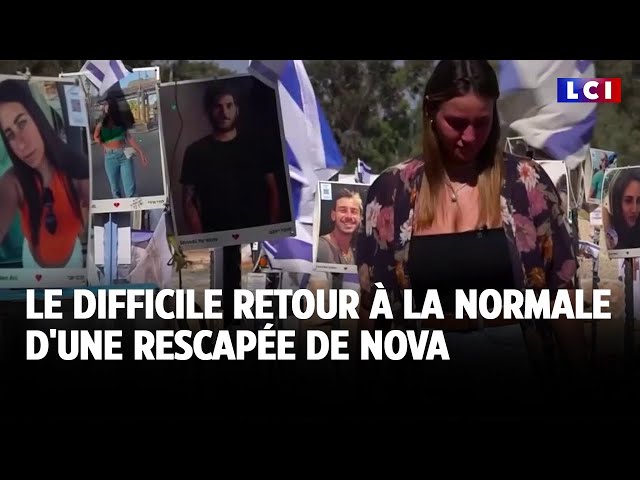 ⁣DOCUMENT LCI - Le difficile retour à la normale d'une rescapée de Nova