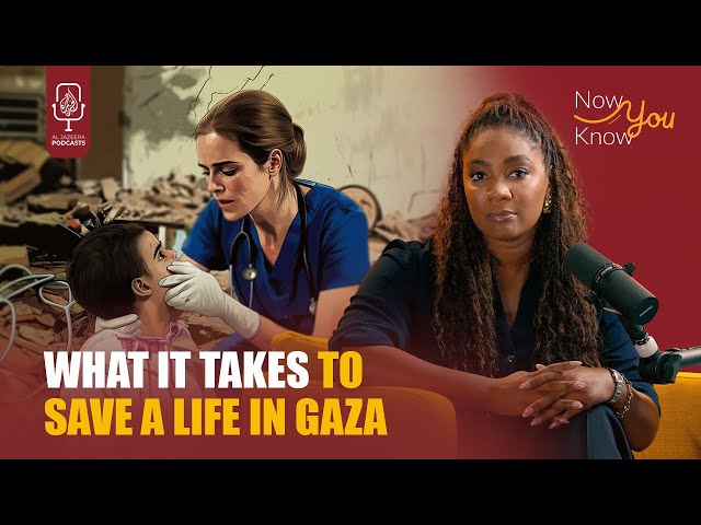 ⁣What it takes to save a life in Gaza | Now You Know