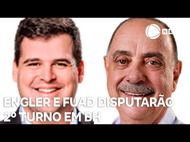 ⁣Engler e Fuad  vão disputar 2º turno pela Prefeitura de BH