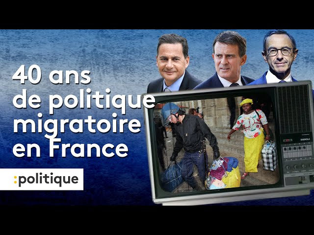 ⁣40 ans de politique migratoire en France