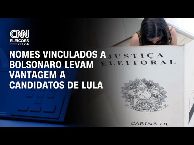 ⁣Nomes vinculados a Bolsonaro levam vantagem a candidatos de Lula |CNN Eleições