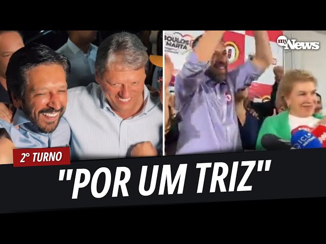 ⁣VEJA O QUE DISSERAM NUNES, BOULOS E MARÇAL APÓS 1° TURNO APERTADO NAS ELEIÇÕES EM SP