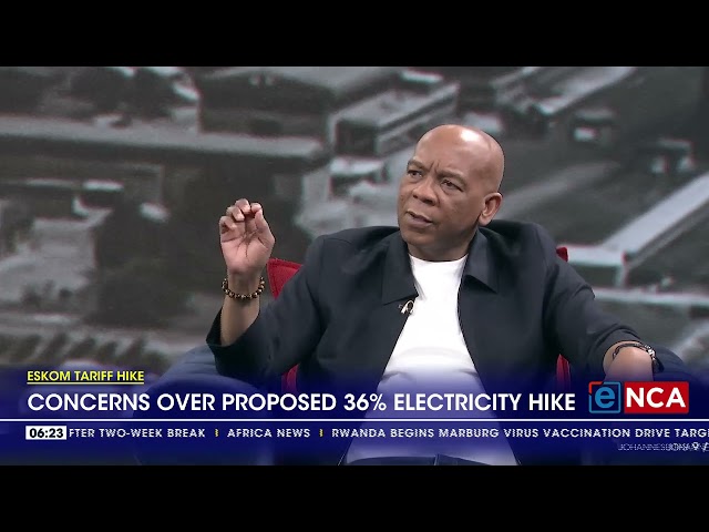 ⁣Concerns over proposed Eskom tariff hike