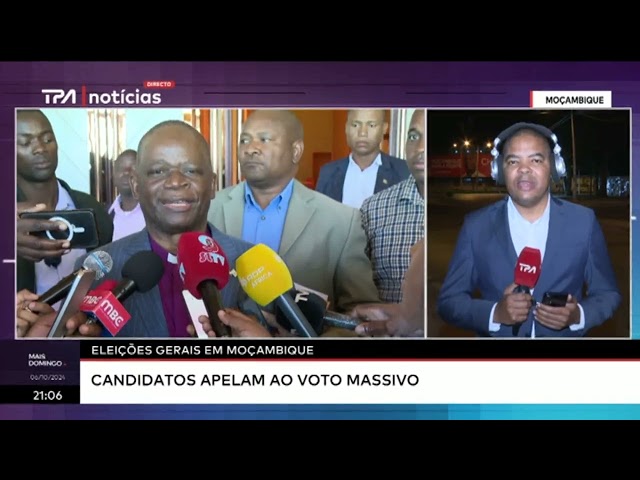 ⁣#Eleições gerais em Moçambique - Candidatos apelam ao voto massivo