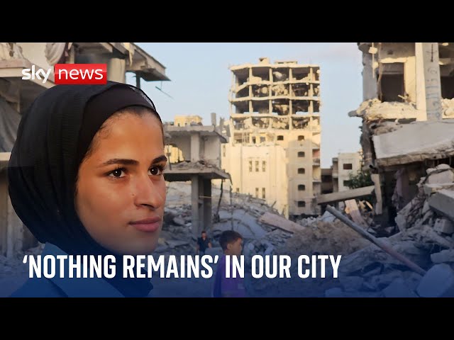 ⁣'Nothing remains in our city' - Palestinian families reflect on the life they once had