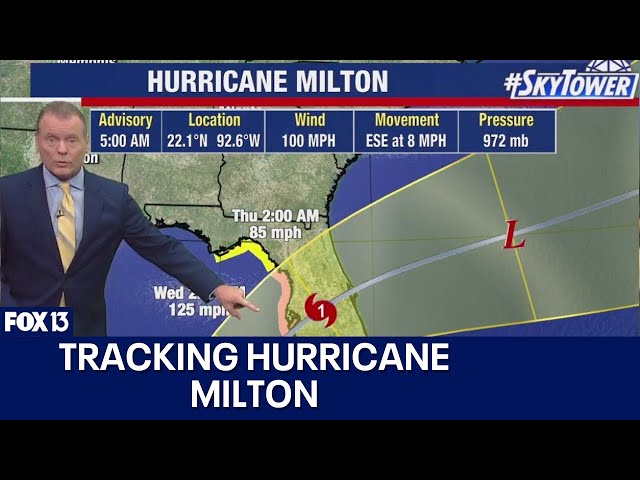 ⁣Tampa weather | Tracking Hurricane Milton