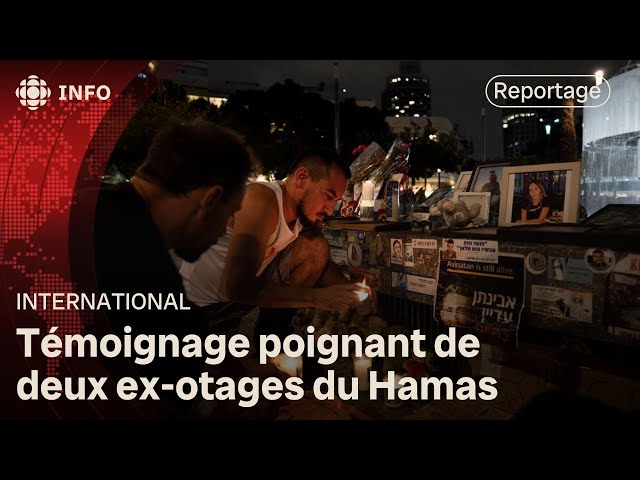 ⁣Israël-Hamas : deux ex-otages témoignent