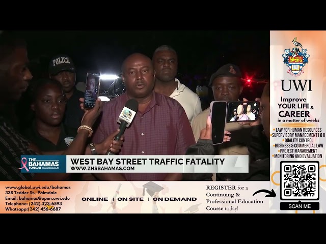 ⁣West Bay Street Traffic Fatality