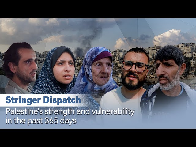 ⁣Stringer Dispatch Special: Palestine's strength and vulnerability in the past 365 days