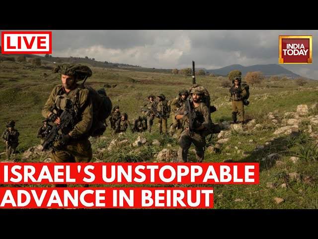 ⁣Israeli Invasion Of Lebanon Begins LIVE: Israel targets Hezbollah Strongholds In Lebanon Raids