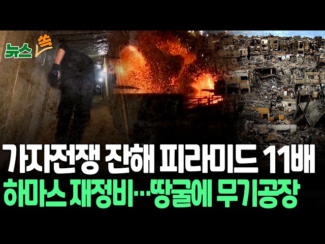 ⁣[뉴스쏙] 이스라엘, 가자 공습에 성역 없다?…모스크·학교 무차별 폭격｜전쟁 1년 '피라미드 11배' 잔해로｜후퇴 없는 하마스, 전열 재정비…땅굴에 '무