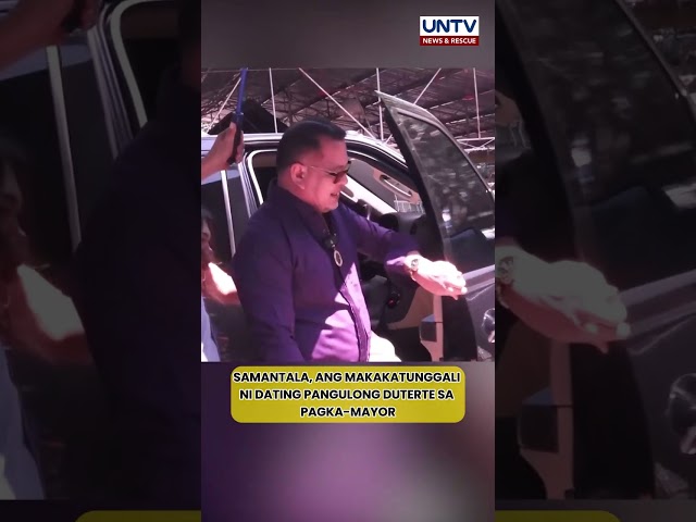 ⁣Ex-Pres. Duterte, kakandidato bilang mayor; anak na si Baste, tatakbong vice mayor sa Davao City