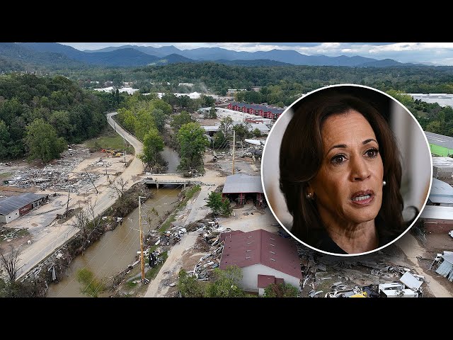 ⁣Harris pledges $157 million to Lebanon as Americans suffer from Hurricane aftermath