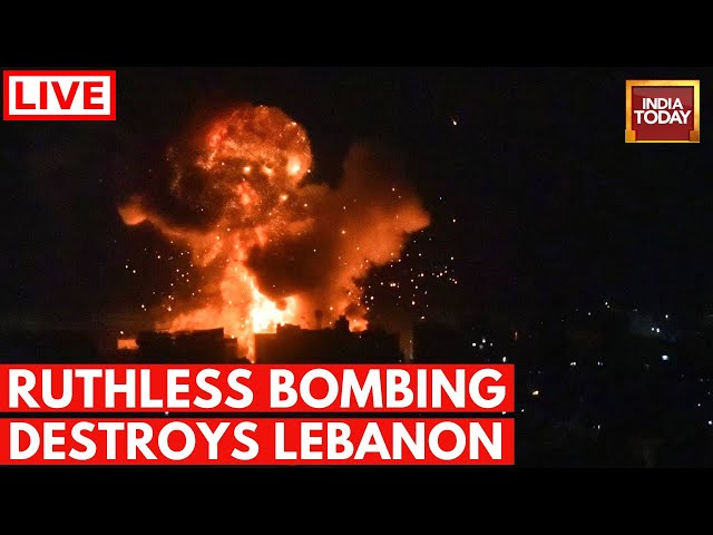 ⁣Israel Attack In Beirut Live: Israel Attack Lebanon's Beirut | Israel Vs Iran News Live | Hezbo