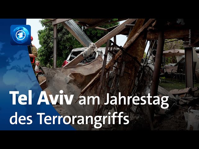 ⁣Erster Jahrestag des Hamas-Massakers: Israel trauert