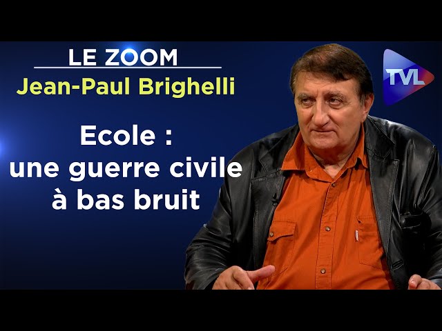 ⁣Le désastre pédagogique permet un djihad silencieux - Le  Zoom - Jean-Paul Brighelli - TVL