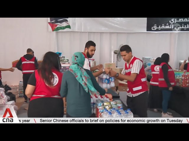 ⁣Singapore charities ramp up relief efforts for Gaza, one year into Israel-Hamas war