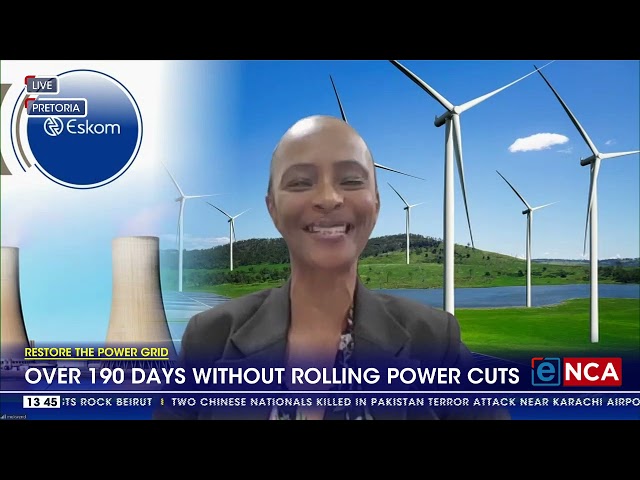 ⁣Over 190 days without rolling power cuts