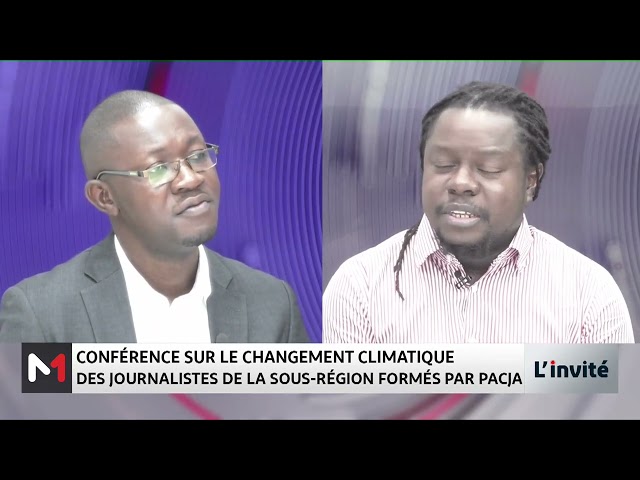 ⁣Changement climatique : Des journalistes formé par PACJA, le point avec Ghislain Coulibaly