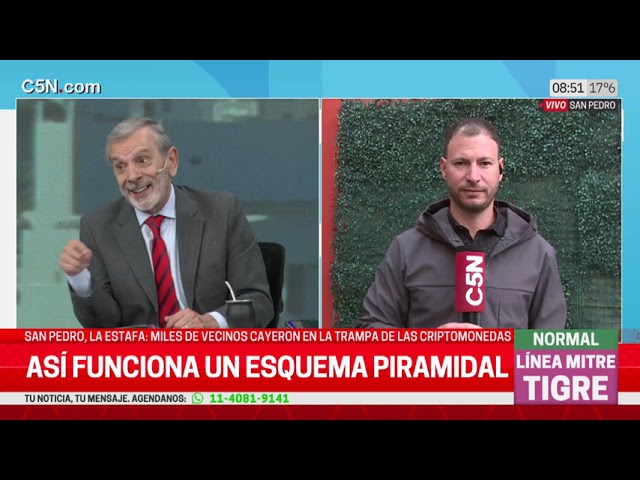 ⁣SAN PEDRO en VILO por una ESTAFA PIRAMIDAL: HABLA uno de los VECINOS