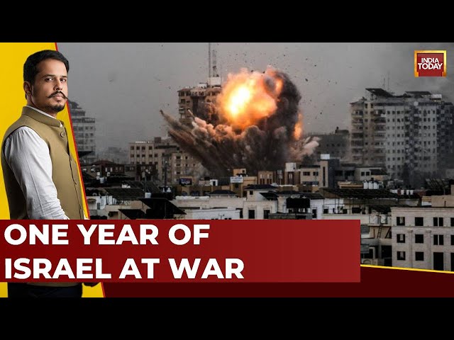 ⁣Israel-Hamas War Live: 1 Year Of Israel At War | Israel-Iran 'Armageddon' Next? | 5ive Liv