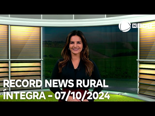 ⁣Record News Rural - 07/10/2024